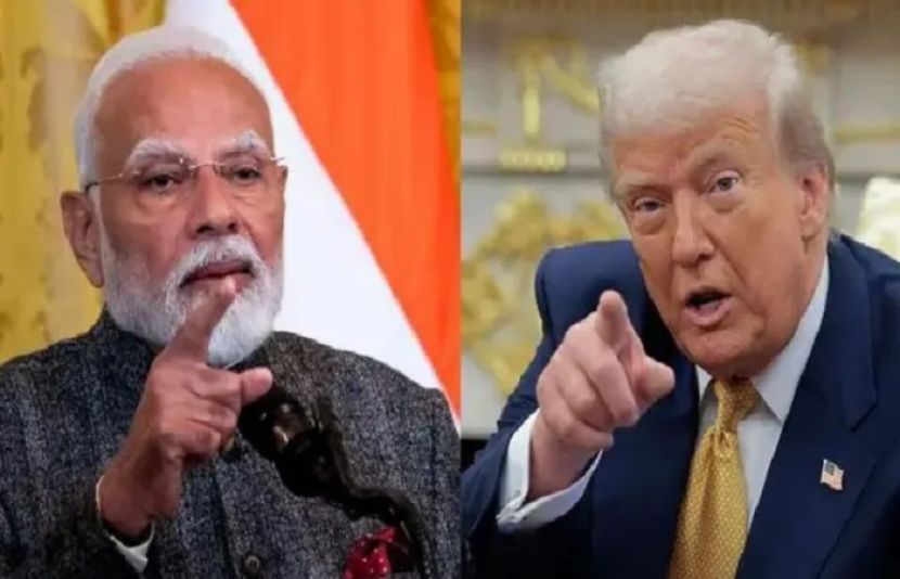 امریکی صدر ڈونلڈ ٹرمپ اور بھارتی وزیر اعظم نریندر مودی