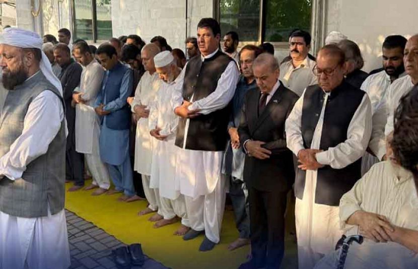 وزیراعظم شہباز شریف کے کزن میاں شاہد شفیع کی نماز جنازہ اداکر دی گئی