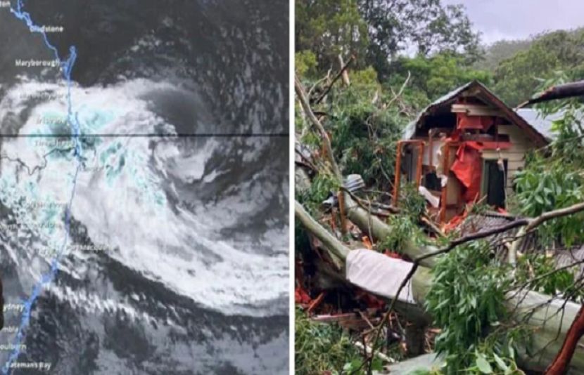 آسٹریلیا کے مشرقی ساحل پر طوفان الفریڈ کے باعث شدید بارشوں نے بڑے پیمانے پر تباہی مچا دی۔