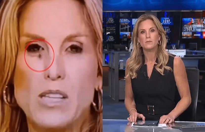 نیوز کاسٹر برارہ راست بلیٹن میں مکھی نگل گئیں