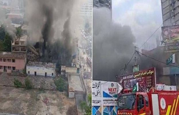 صدر میں پٹاخوں کے گودام کے دھماکے کی رپورٹ