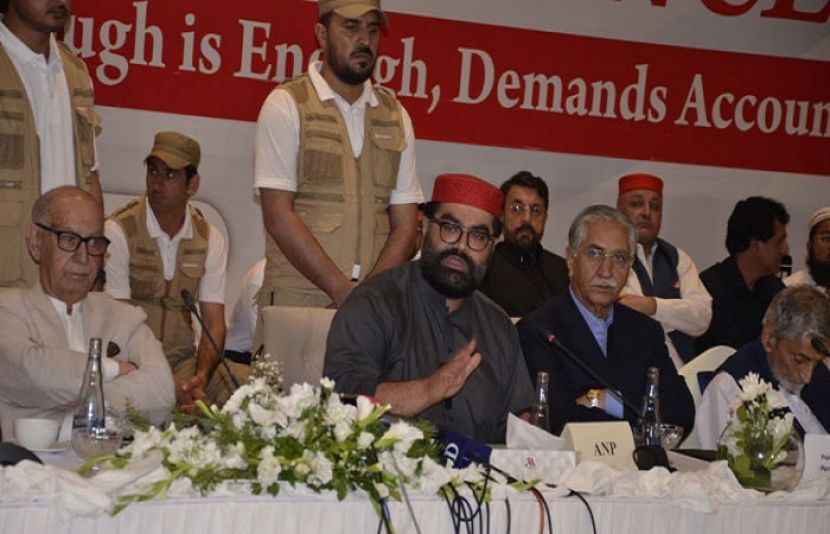 ن لیگ و پی پی کا اے این پی کی آل پارٹیز کانفرنس میں مشترکہ اعلامیے پر دستخط سے انکار کر دیا