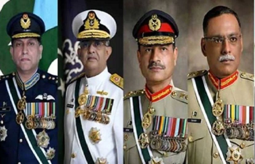 مسلح افواج کا کشمیریوں کی حمایت جاری رکھنے کا اعلان۔