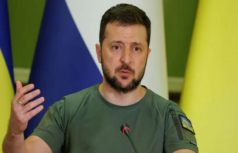 یوکرینی صدر ولادی میر زیلنسکی