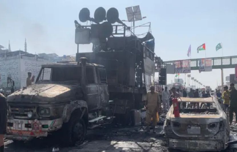 ٹی ایل پی کے زیرِ اہتمام احتجاج گزشتہ رات پرتشدد شکل اختیار کر گیا